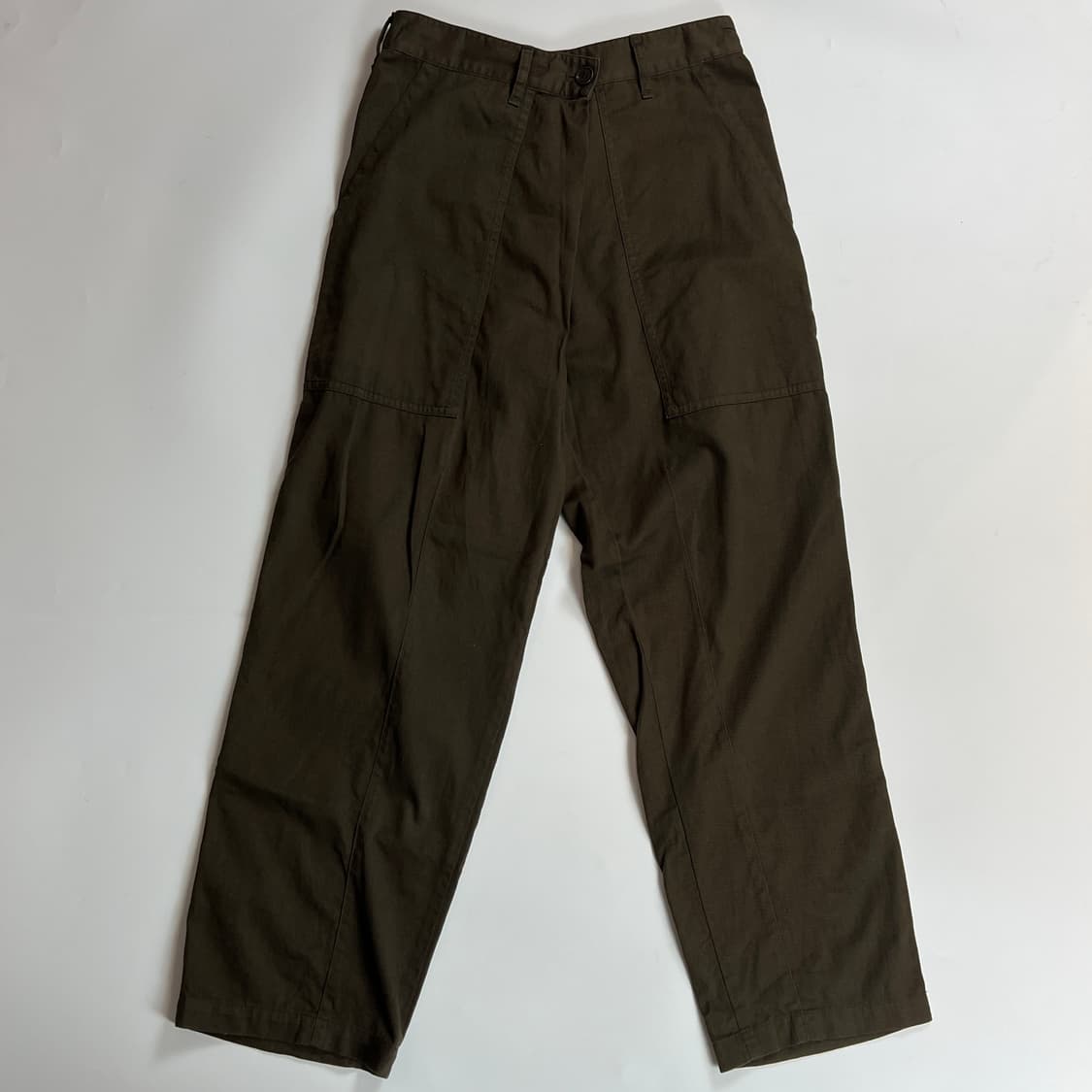 요지 야마모토 Y's 비대칭 오버랩 베이커 팬츠 상품이미지7