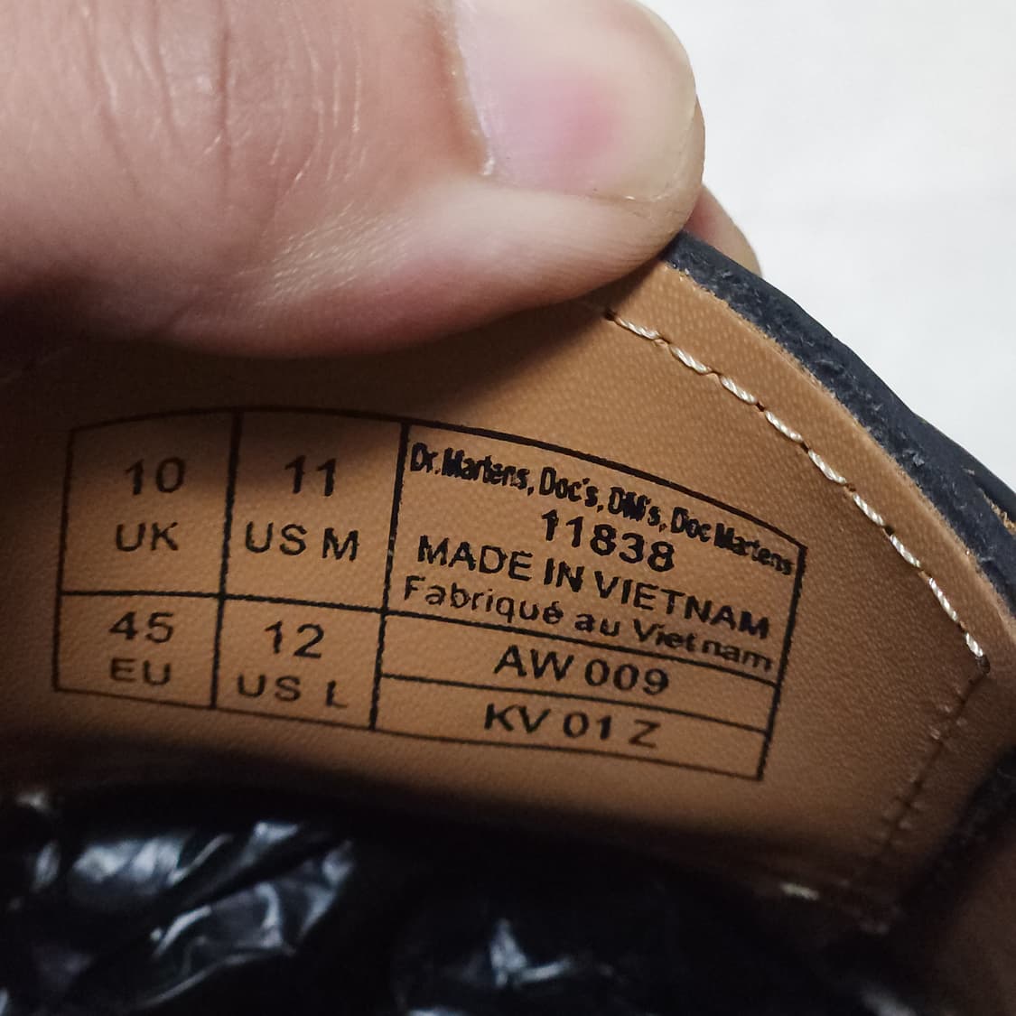 [10UK] 닥터마틴 1461 스무스 3홀 (290) 상품이미지8