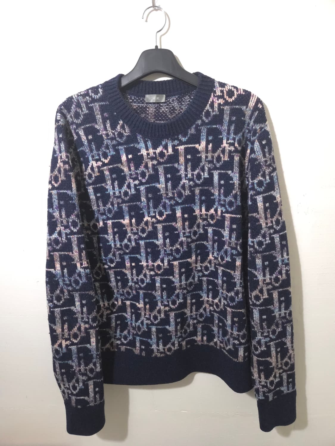 [새상품급] 디올 오블리크 자카드 울 스웨터 니트 XL Size 상품이미지1