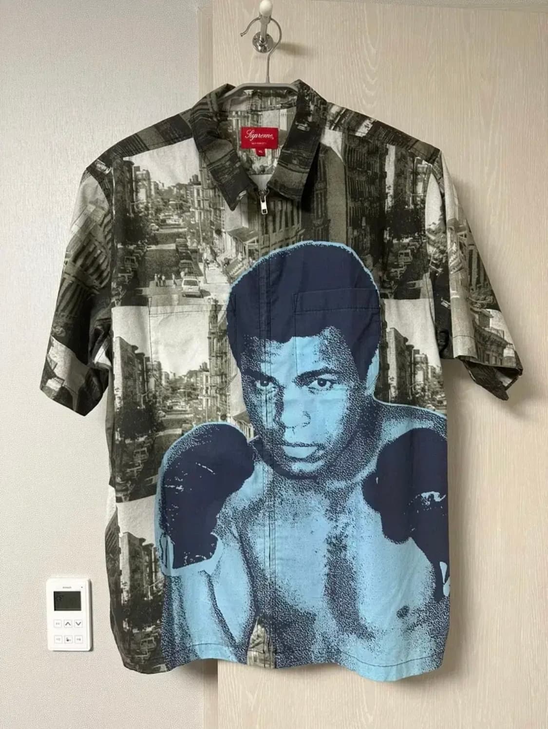 슈프림 무하마드 알리 집업 셔츠 XL 상품이미지1
