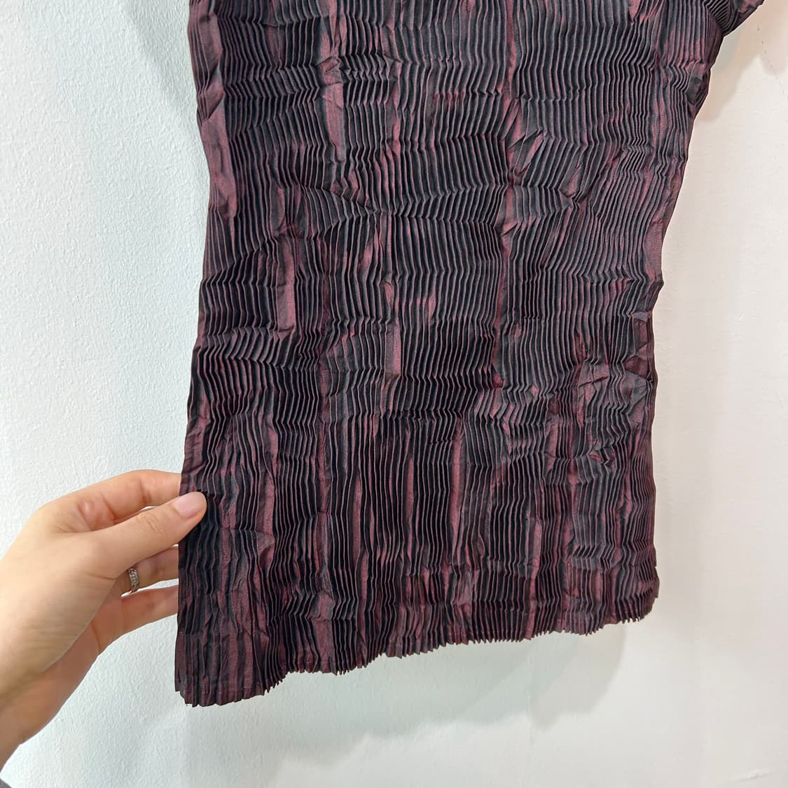 빈티지 플리츠 탑 상품이미지3