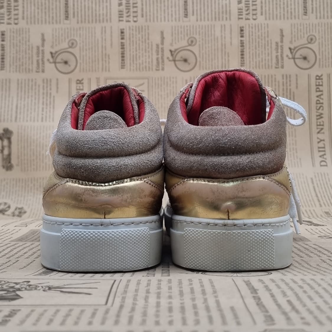 MCM 골드스터드 여성스니커즈37 230 상품이미지4