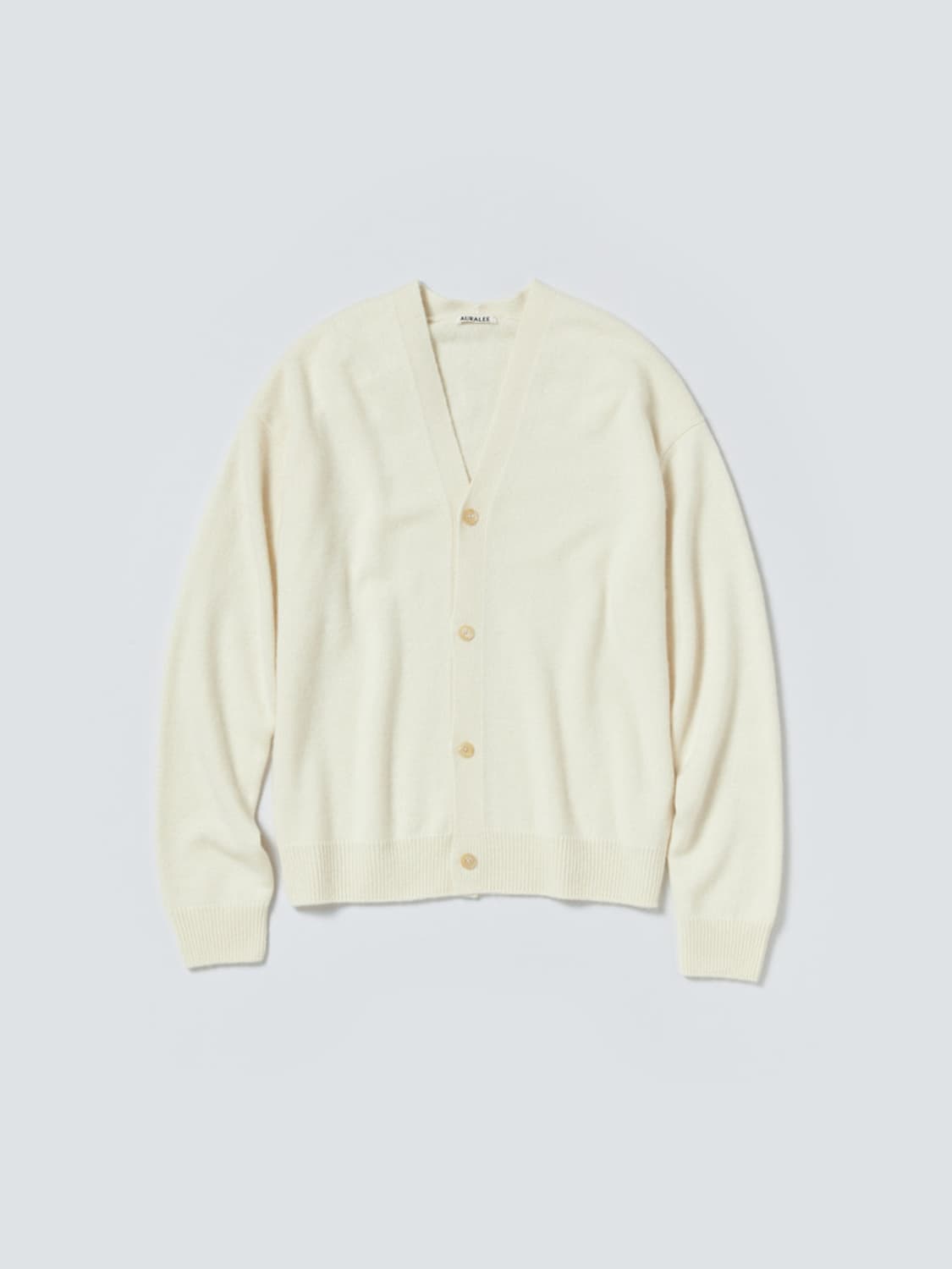 오라리 베이비 캐시미어 니트 가디건 내츄럴 화이트 4사이즈 판매합니다 상품이미지1