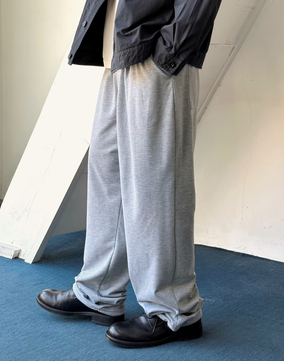 Light poly wide design training pants 상품이미지3