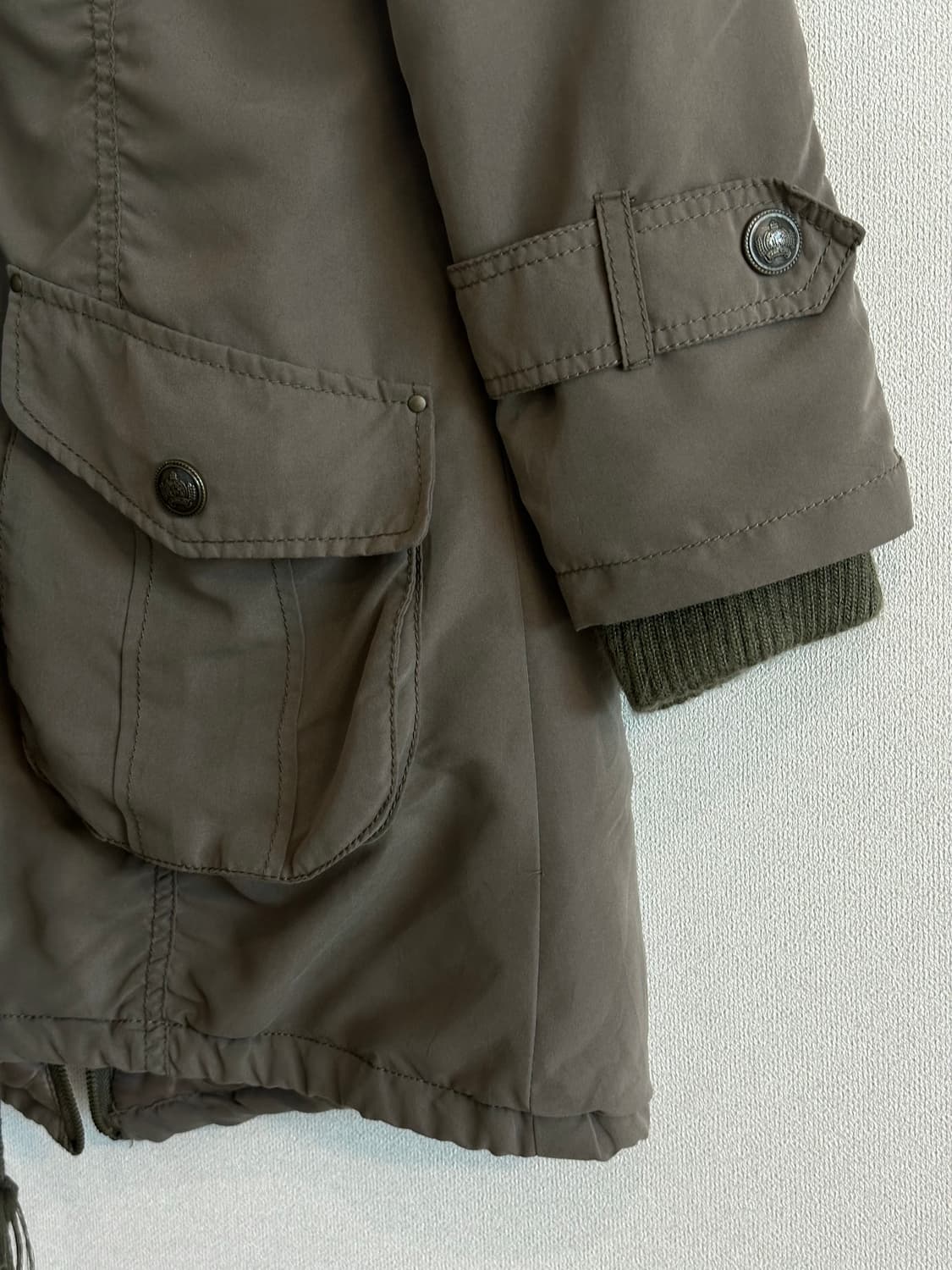 jpn 너드 히피 웨스턴 모리걸 하구미 스즈코 디테일 야상자켓 상품이미지2