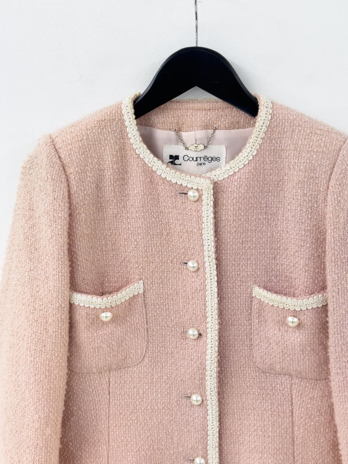 꾸레쥬 트위드 자켓 상품이미지3