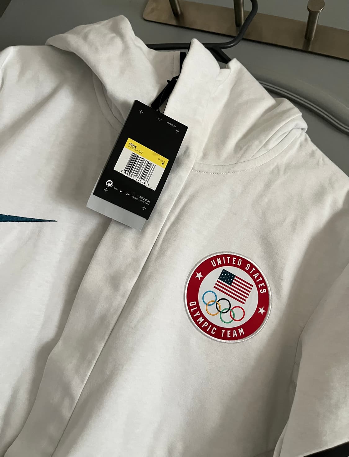 나이키 테크 플리스 올림픽 팀 USA 윈드러너 재킷 s 새상품 상품이미지5
