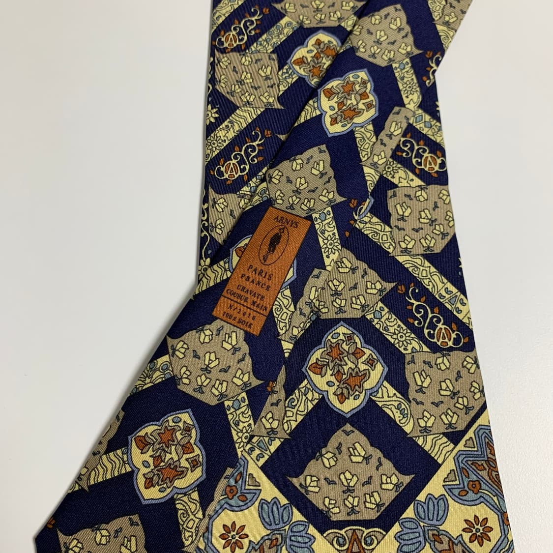 아르니스(Arnys) 고급 프랑스 100실크 명품넥타이 A-A+등급 상품이미지4