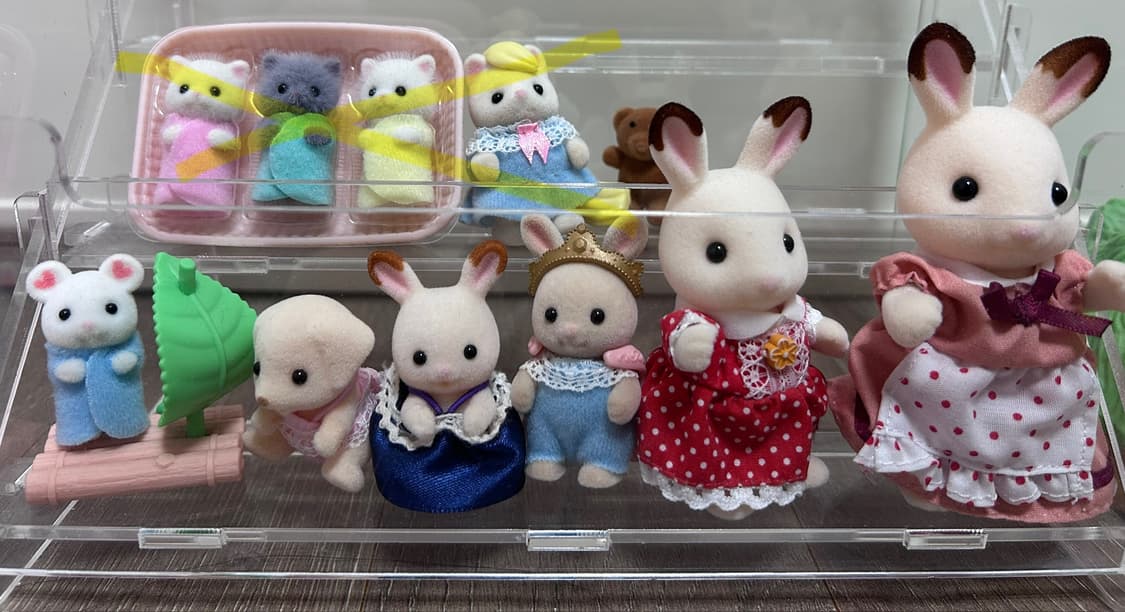 실바니안 초콜릿토끼 , 마우스 , 강아지 상품이미지1