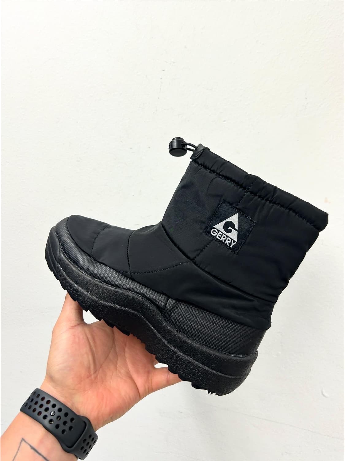 GERRY 제리 블랙 패딩 숏 부츠 230 상품이미지2
