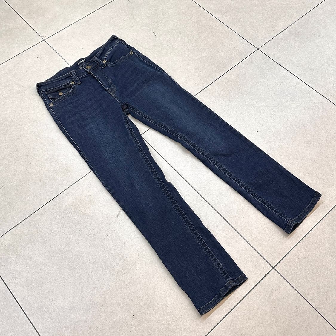 트루릴리전 섹션 스트레이트 데님팬츠 상품이미지7