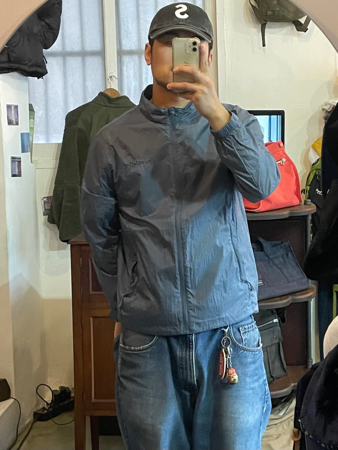 몽벨 나일론 경량 바람막이 L 상품이미지2