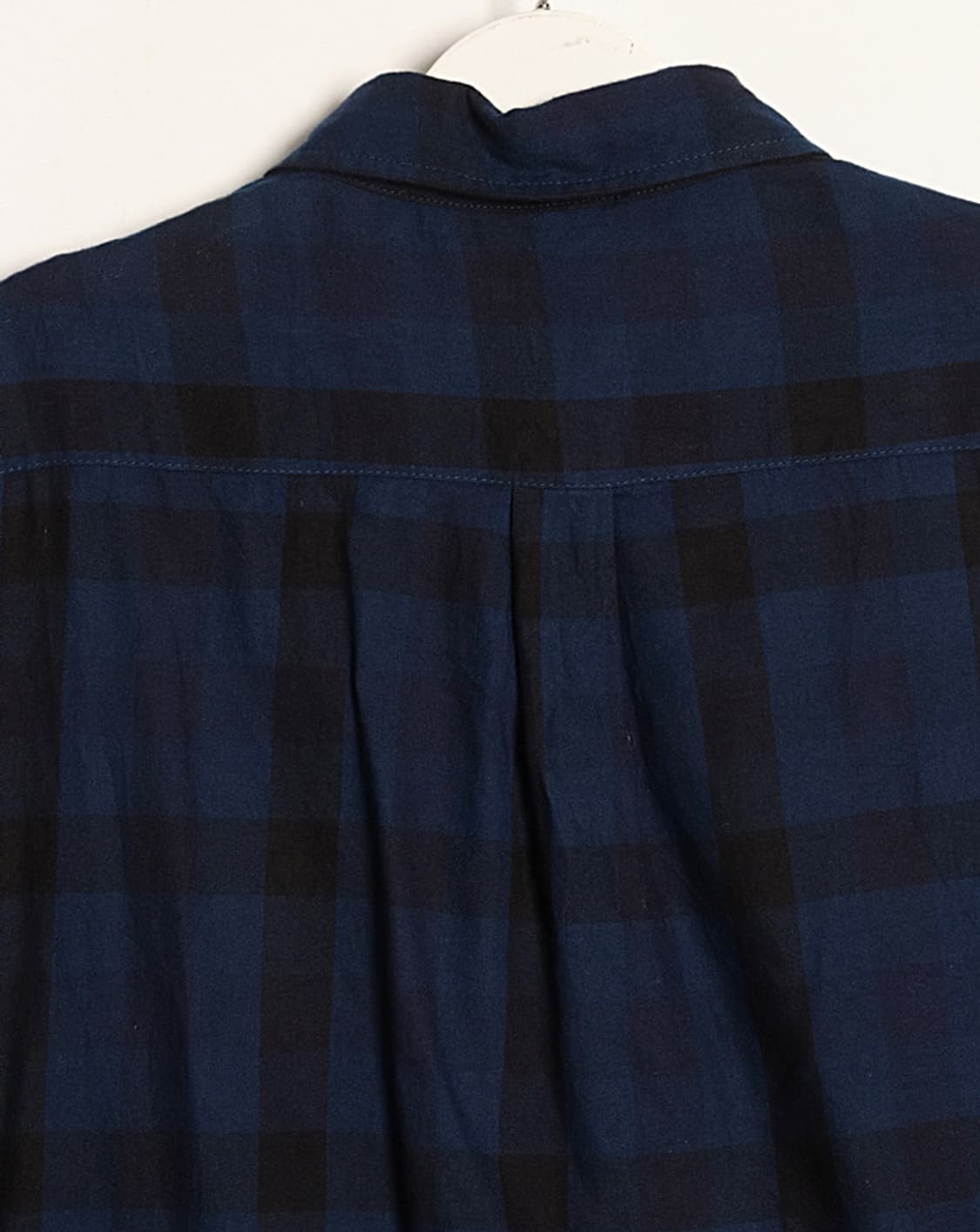  FLASH REPORT Indigo Check Shirts 상품이미지4
