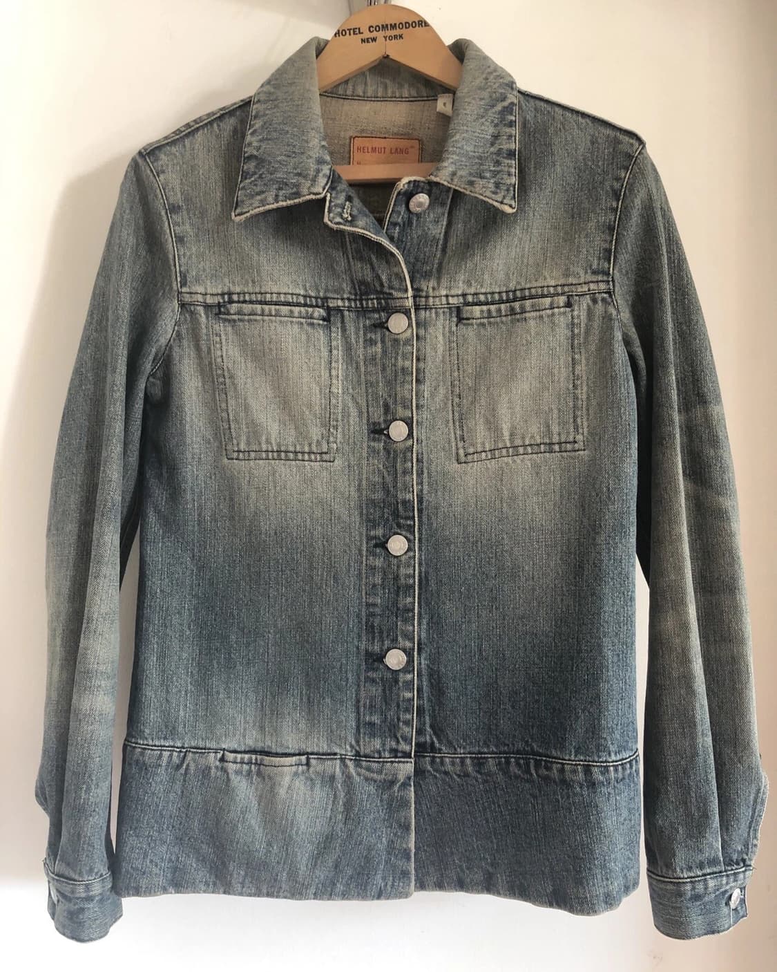 헬무트 랭 빈티지 워시드 데님 자켓 상품이미지1