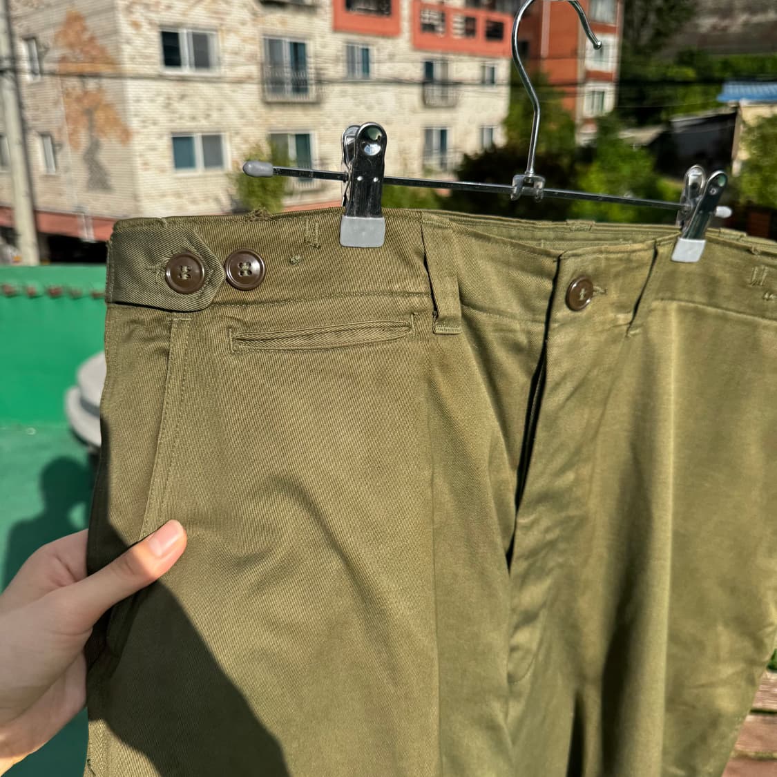 vintage 40s us army m43 필드 팬츠 데드스탁 상품이미지3
