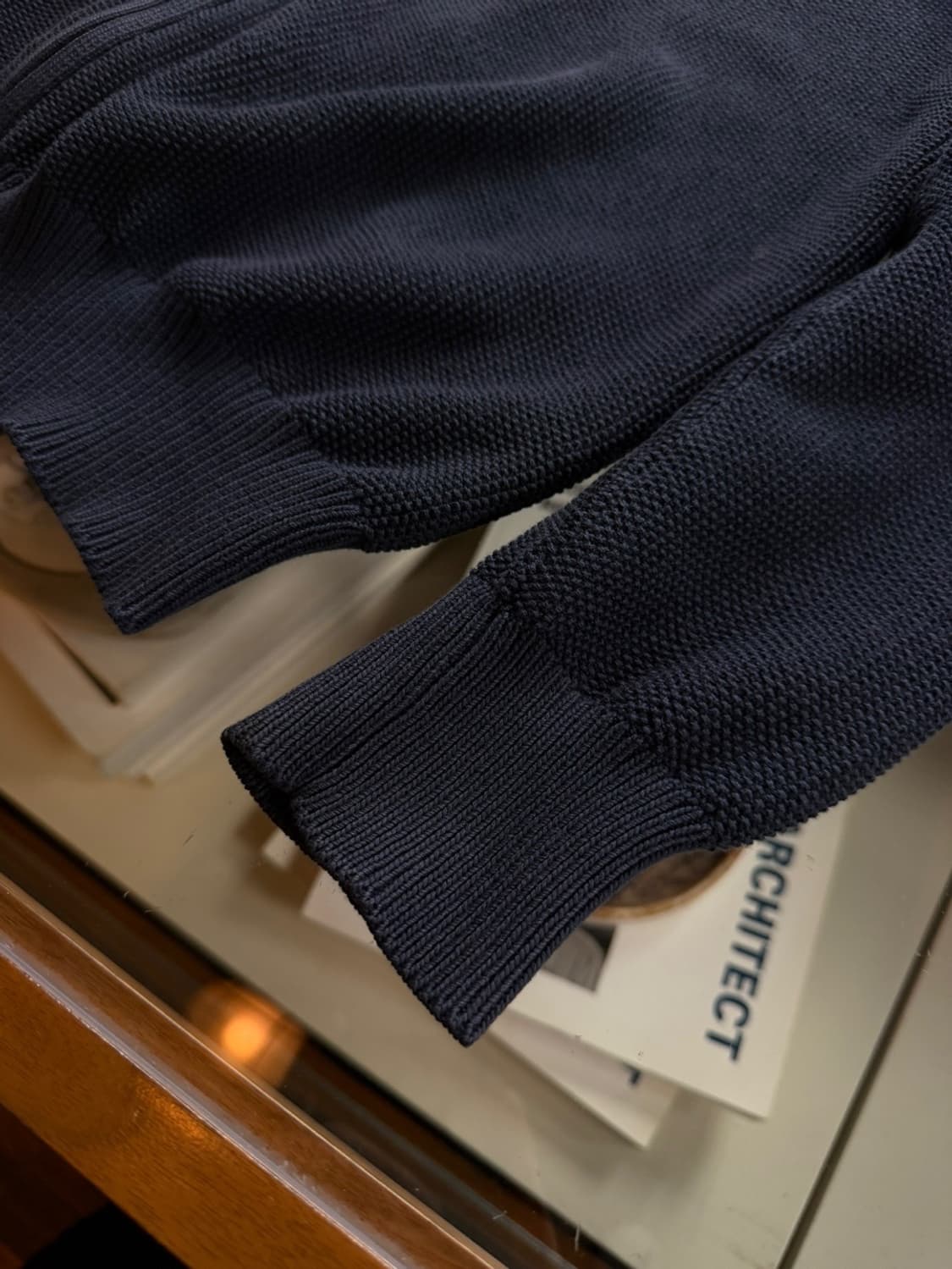 살바토레 페라가모 짚업 가디건 100~105 상품이미지10