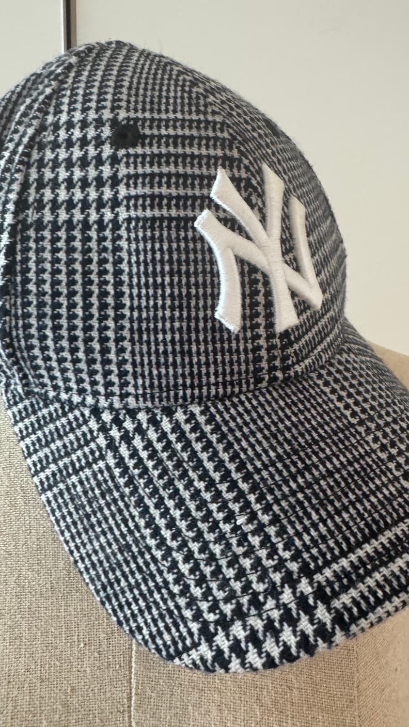 뉴에라 NY 양키스 체크 볼캡 9FORTY 울 모자 볼캡 상품이미지4