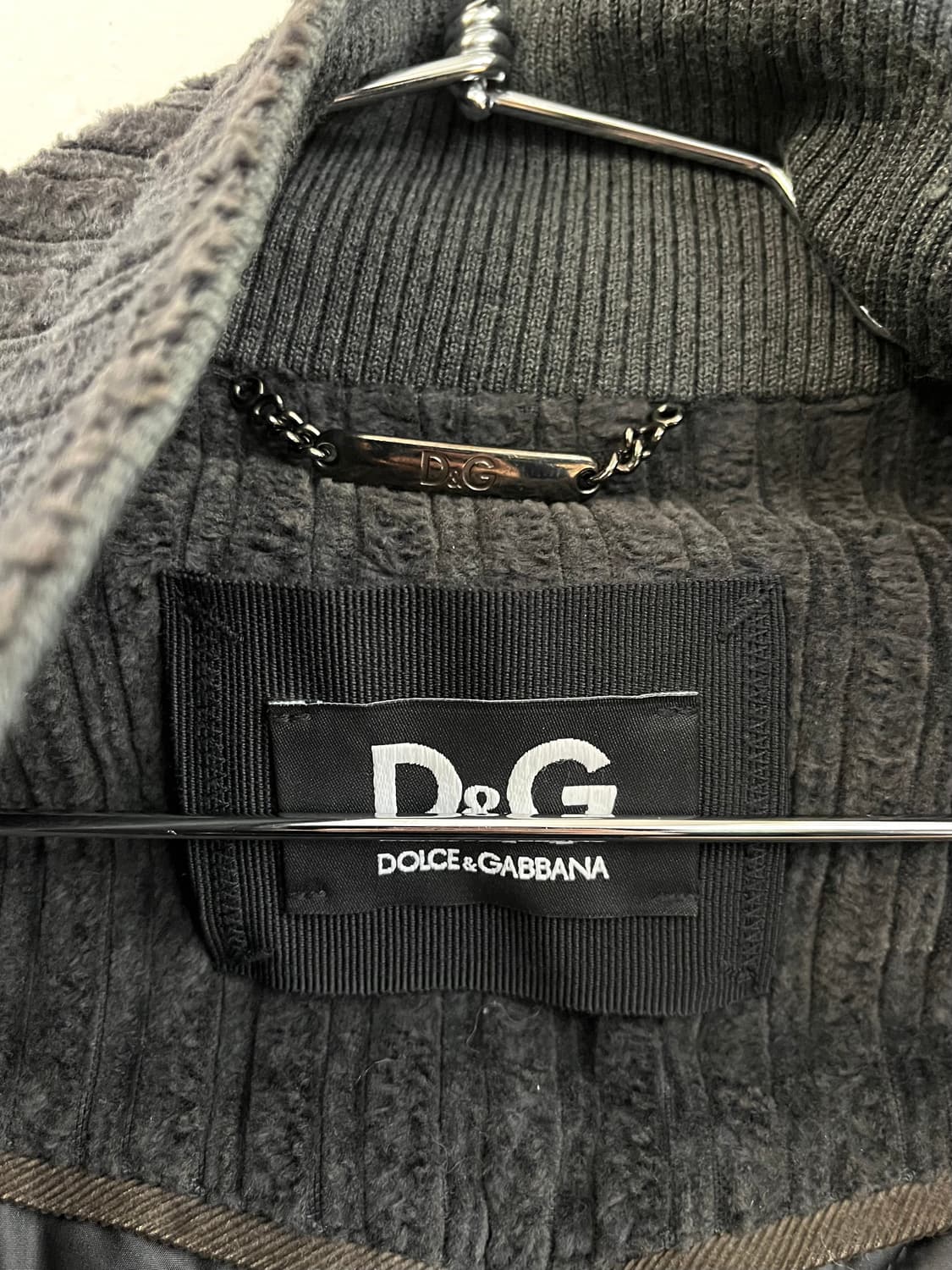 돌체앤가바나 아카이브 벨루어 골덴 나폴레옹 자켓 상품이미지6