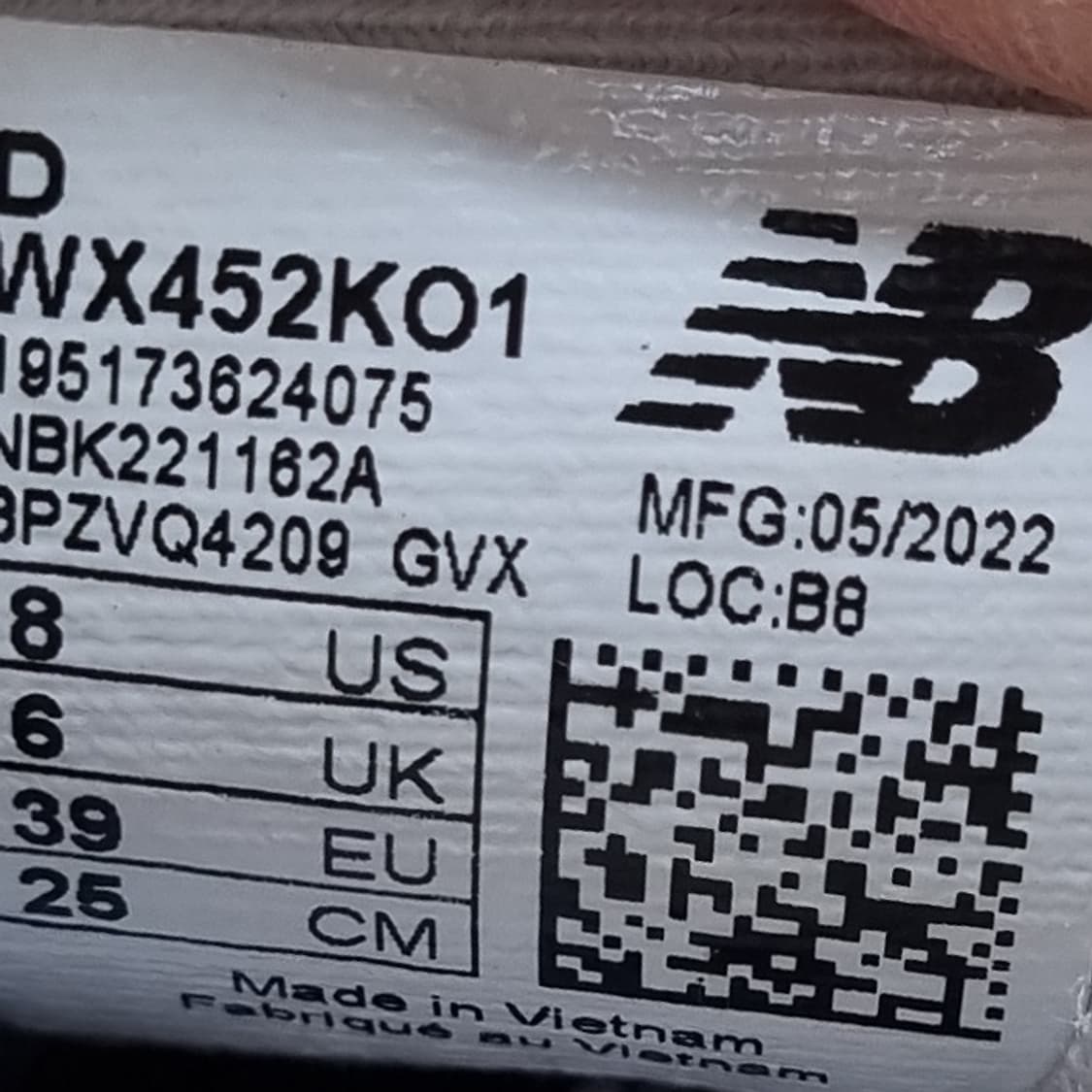 뉴발란스452 운동화250 상품이미지6