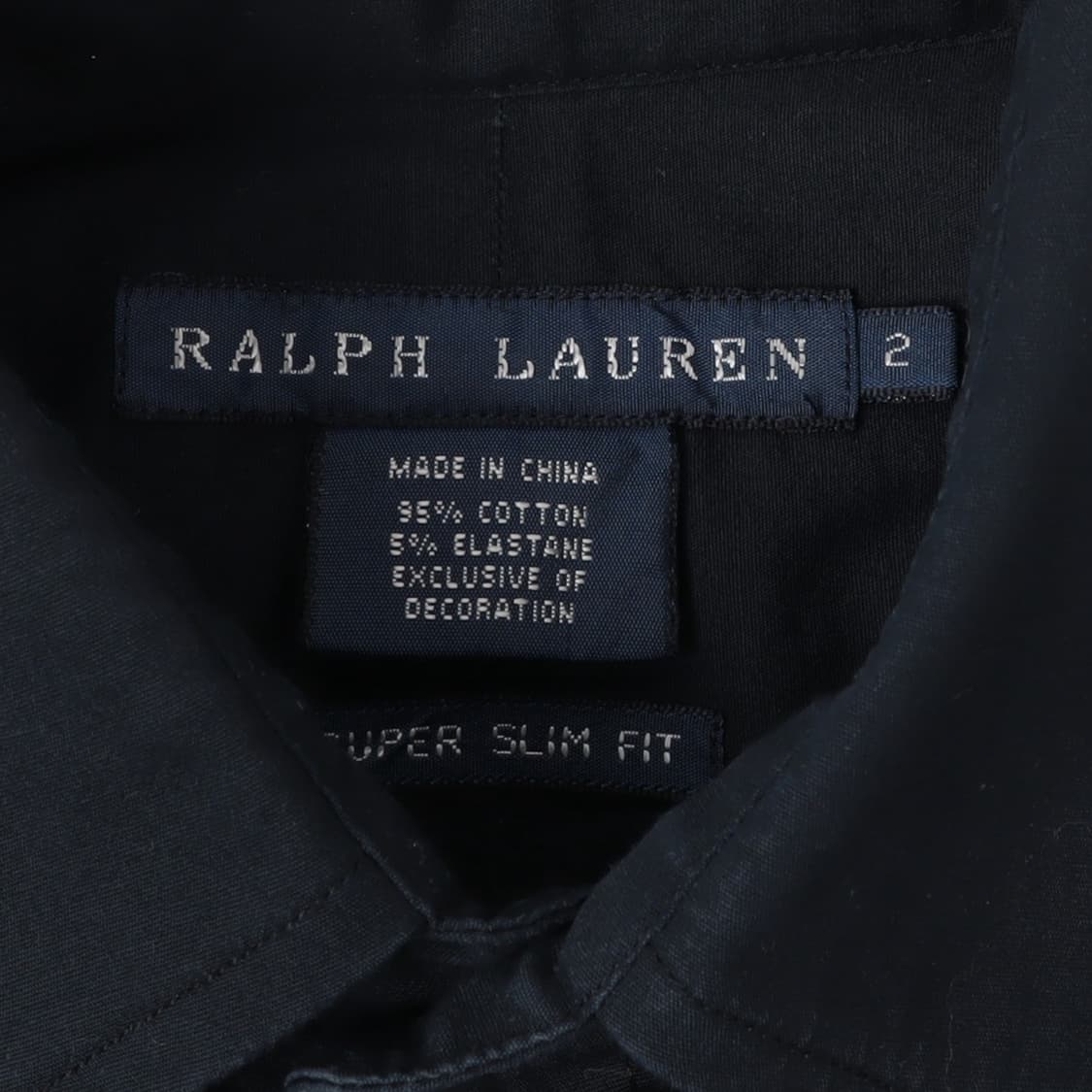 폴로 랄프로렌 우먼스 다크네이비 코튼 셔츠 상품이미지8