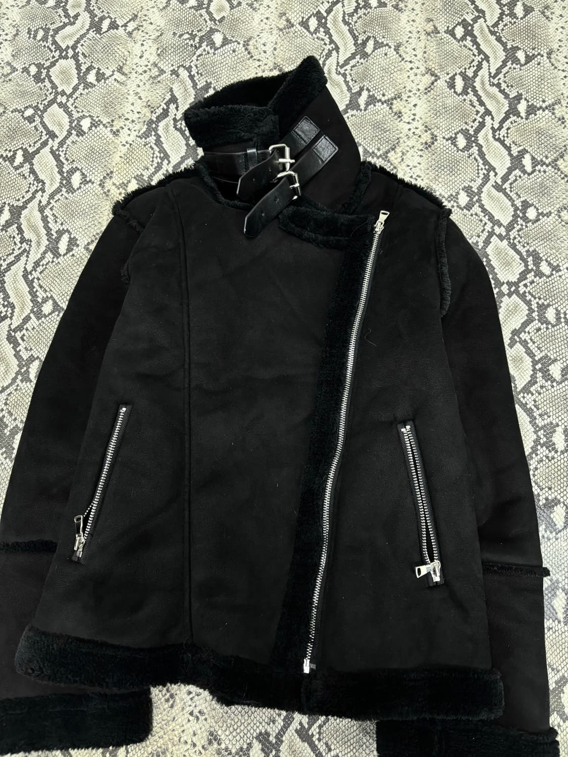 Side Zip 2Neck Buckle black Mustang 상품이미지6