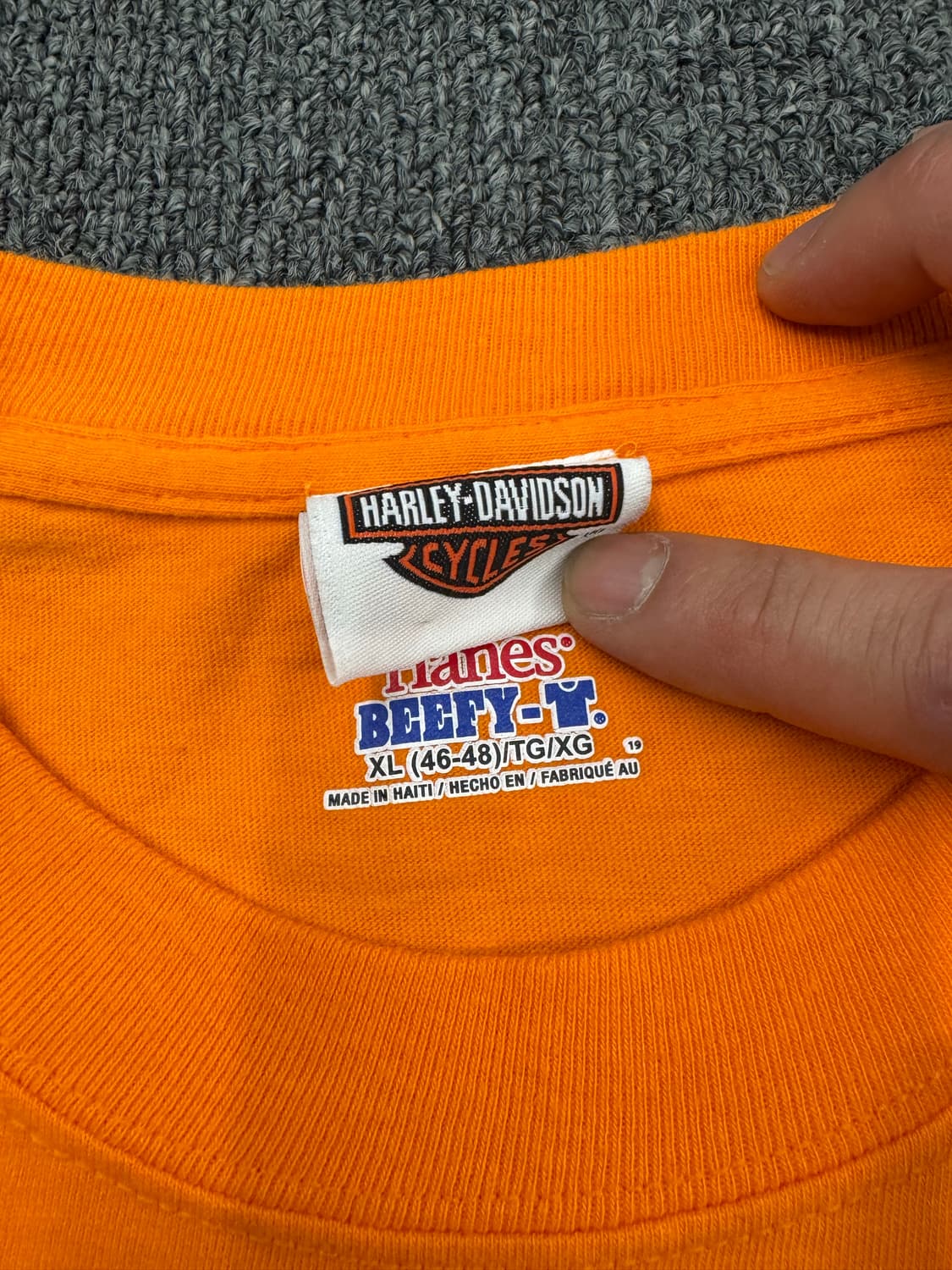 XL)할리데이비슨 빈티지 프린팅 Black Hills 반팔 상품이미지4