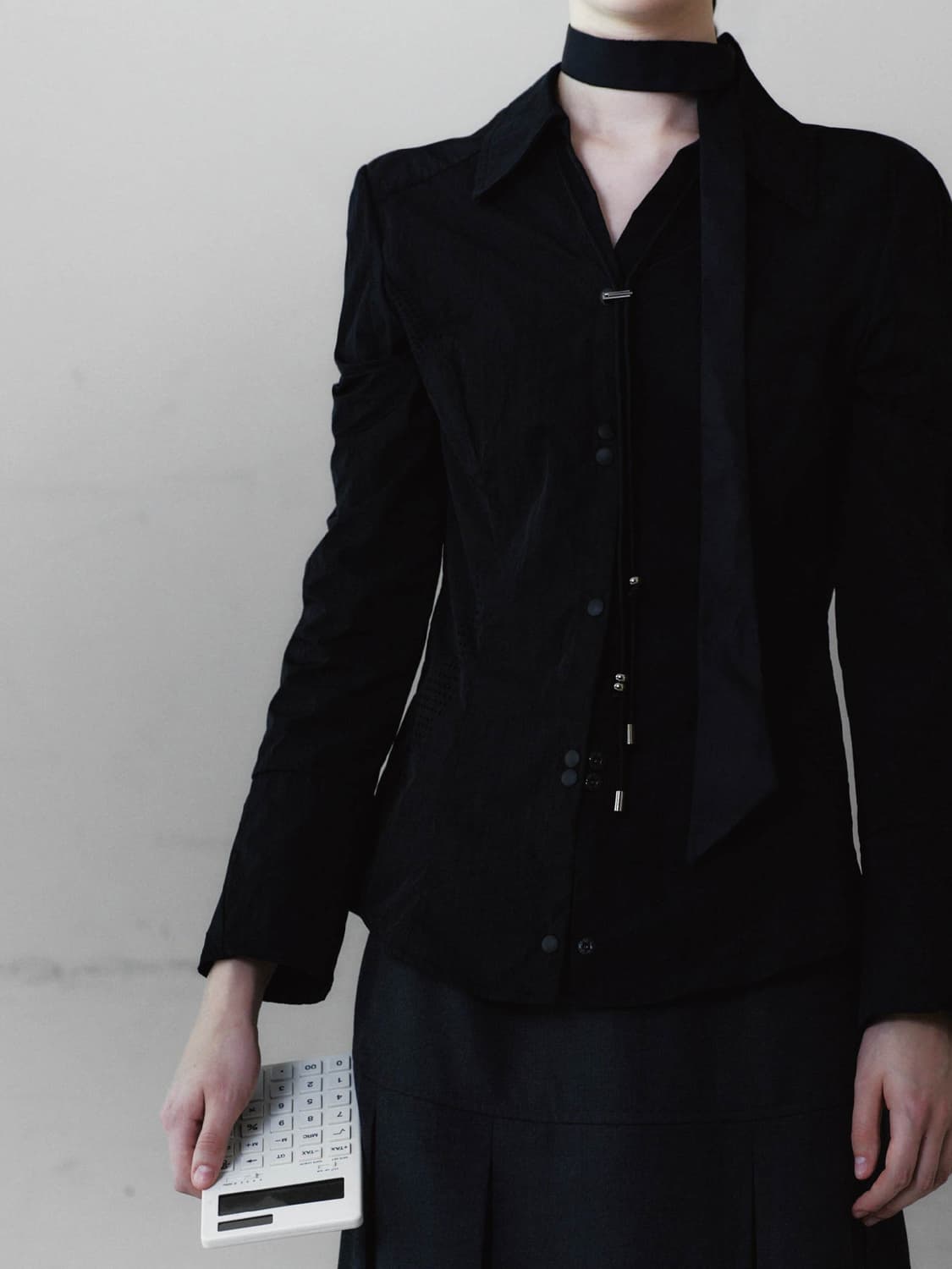 오호스 에어리 더블 스냅 셔츠 상품이미지6