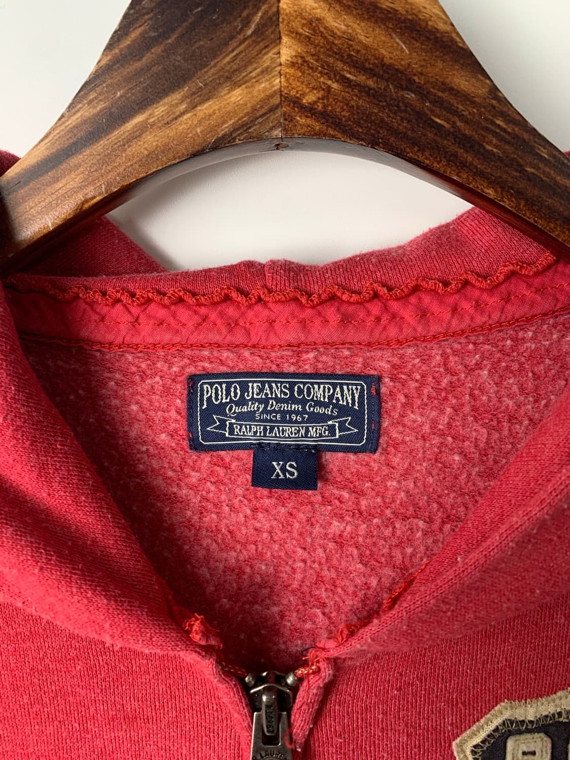 폴로 랄프로렌 엠브로이드 성조기 자수 후드집업 상품이미지8