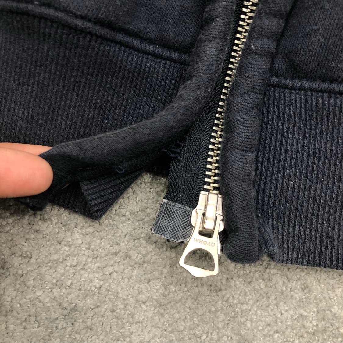 후아유 투웨이 오버핏 캘리포니아 후드집업 상품이미지6