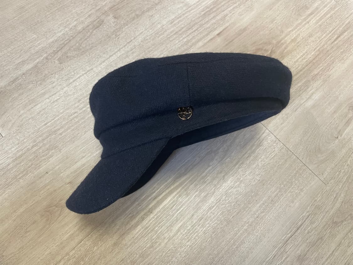 단종) 마리떼 프랑소와 저버 울 헌팅캡 마린 볼캡 네이비 베레모 모자 상품이미지5