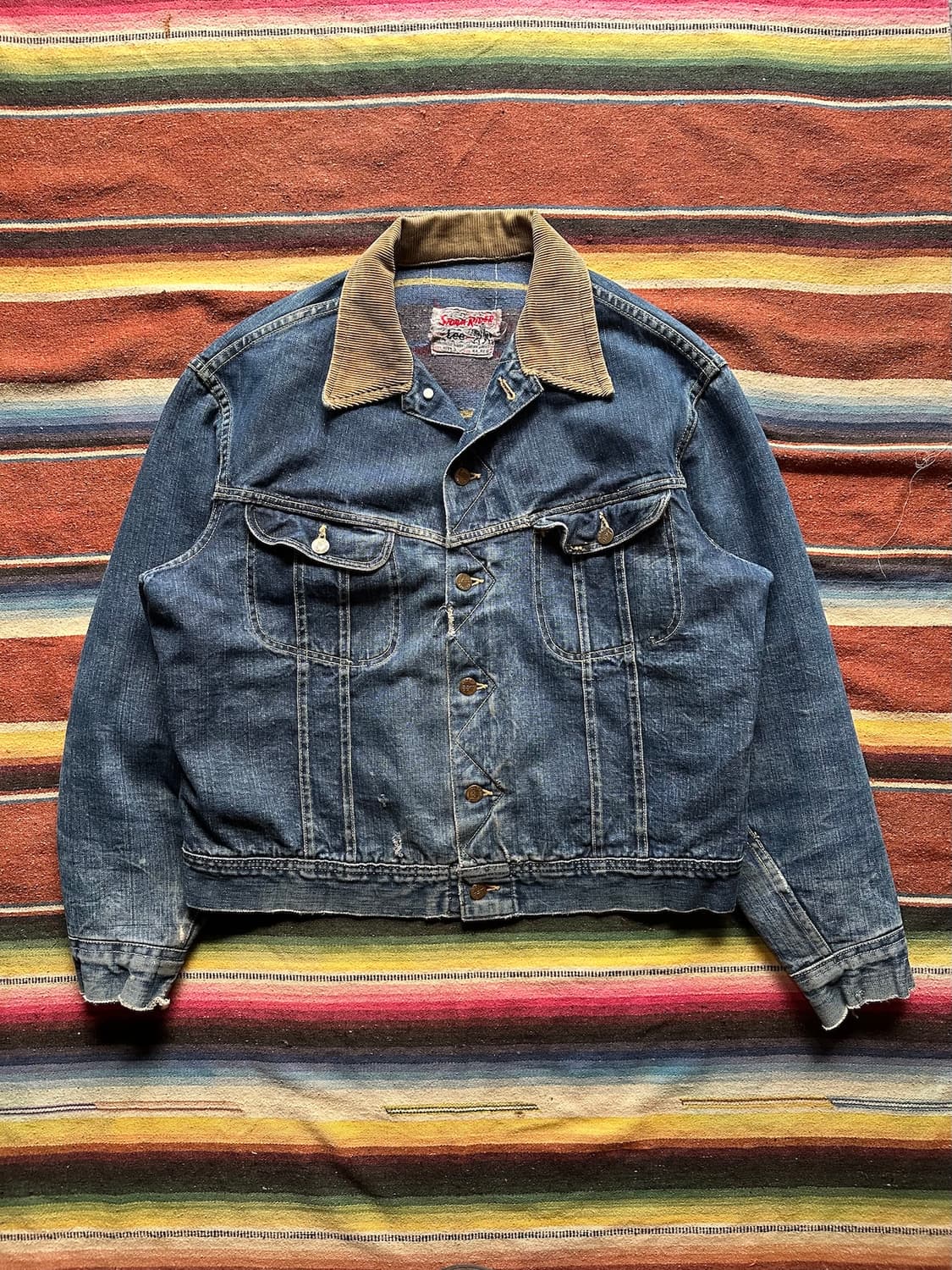 60s LEE 101LJ Storm Rider Denim Jacket 상품이미지2