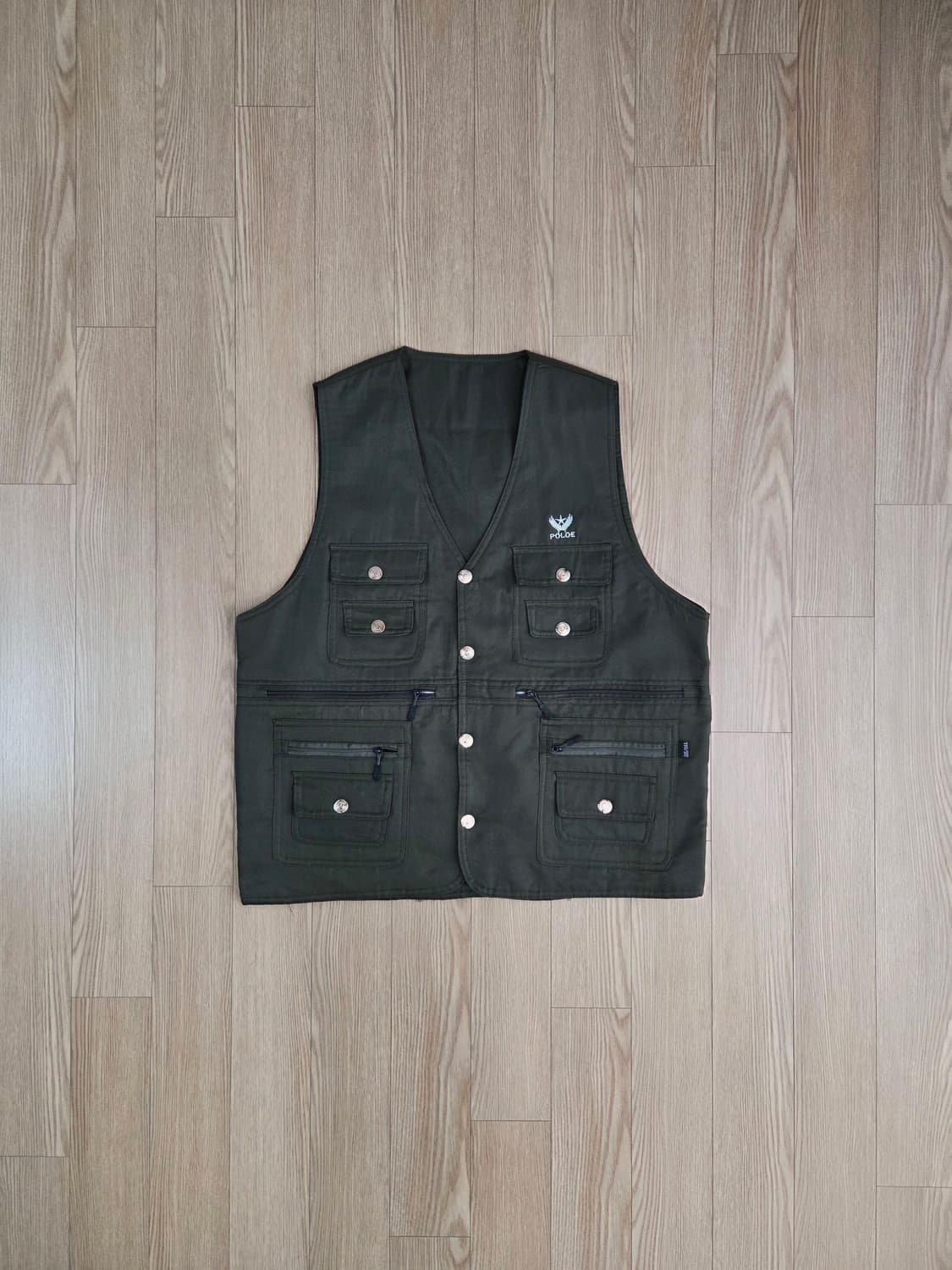 POLOE 올리브 그린 은장 베스트 상품이미지1