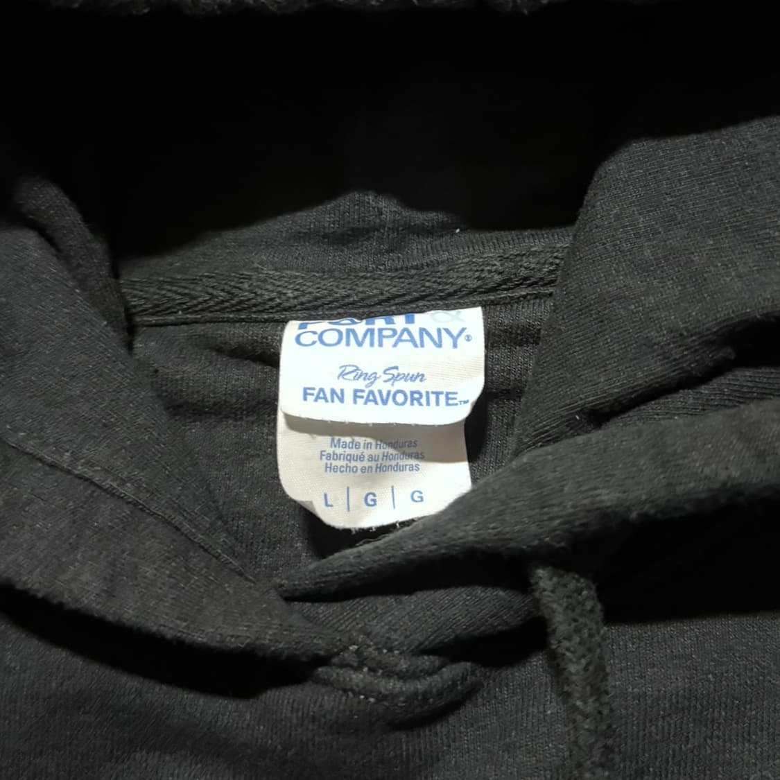 체스닷컴 공식 머천다이즈 블랙 후드티 L 상품이미지4