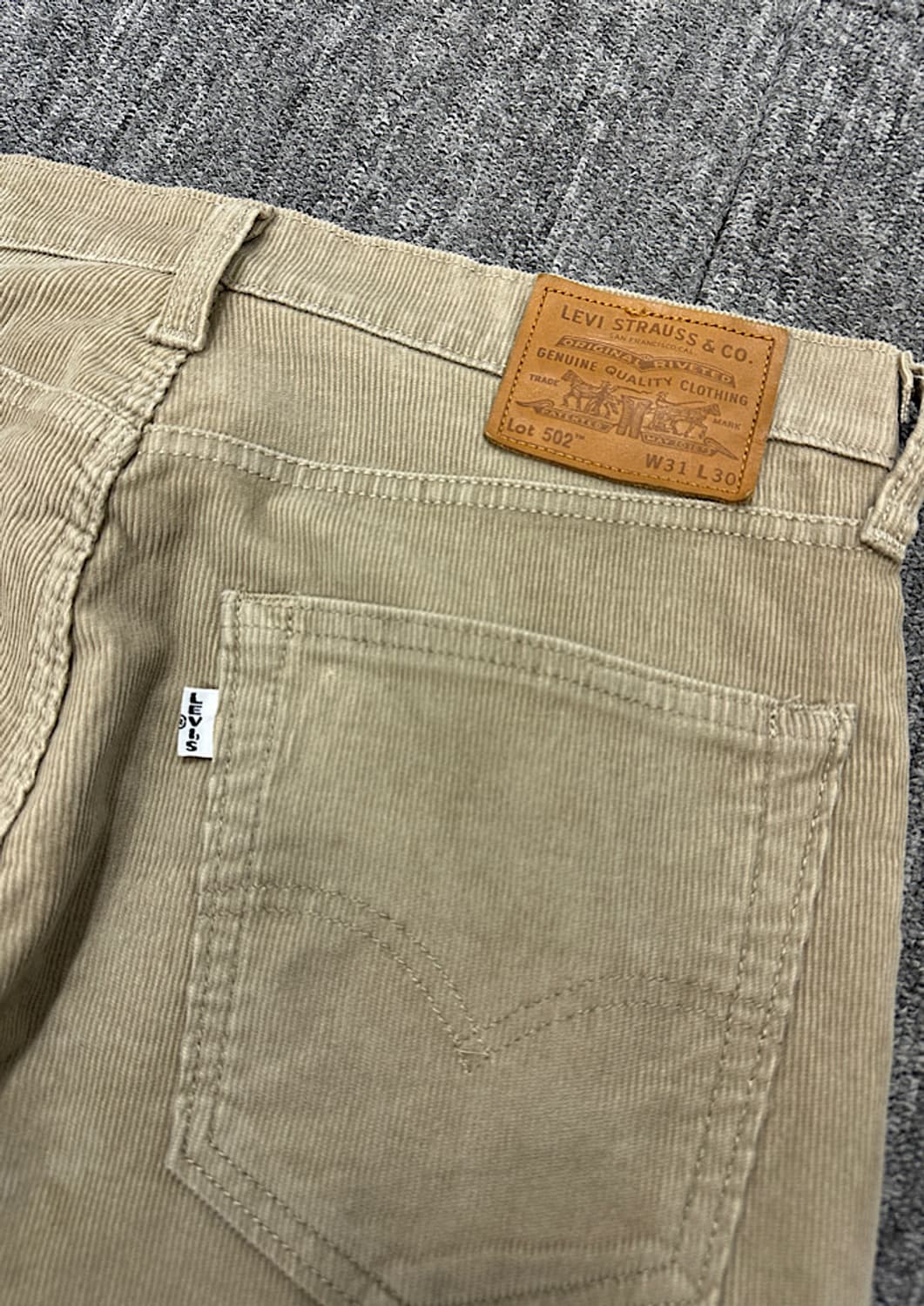 리바이스 코듀로이 바지 32인치  상품이미지3