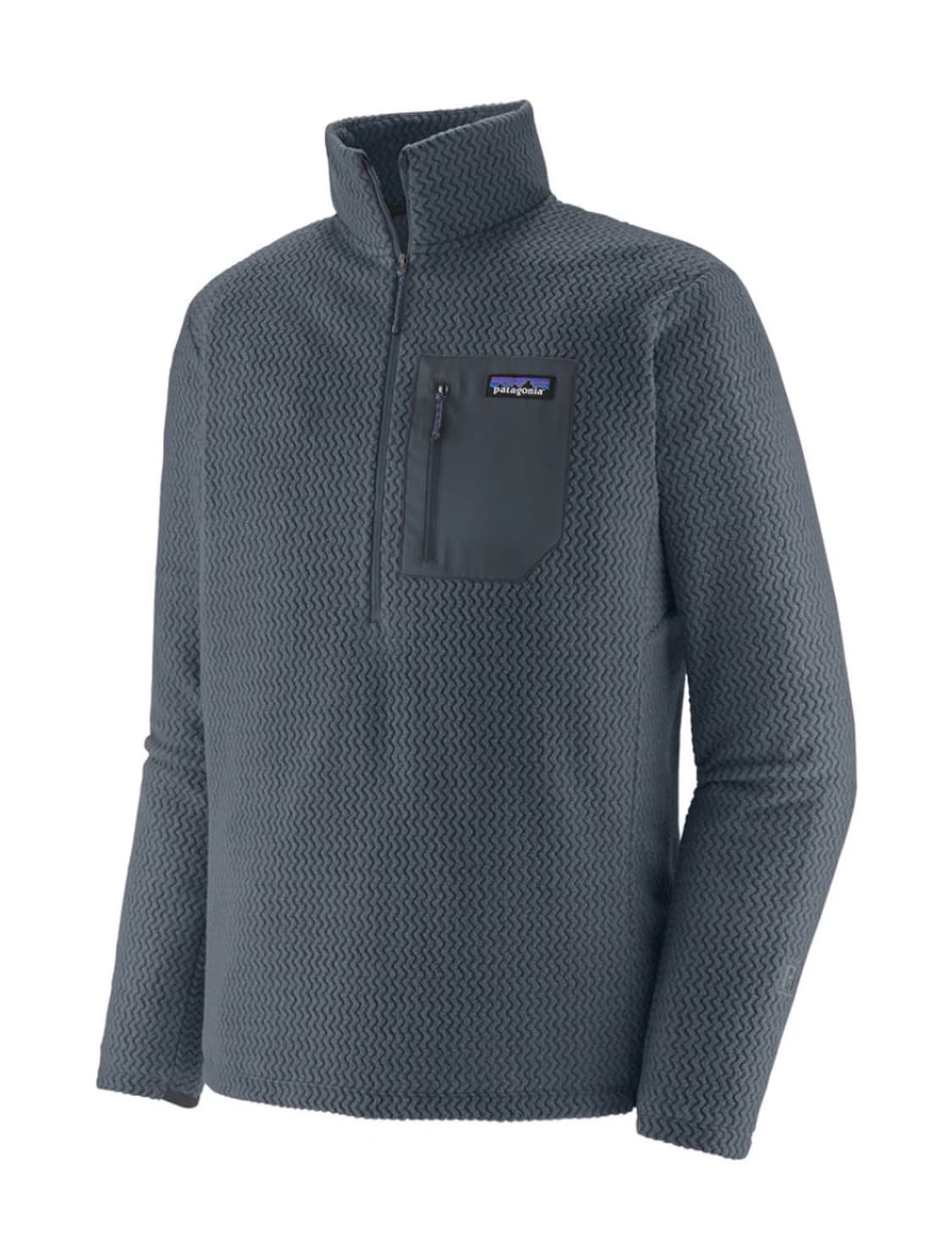 파타고니아 R1 에어 집 넥 스몰더 블루 L 상품이미지1