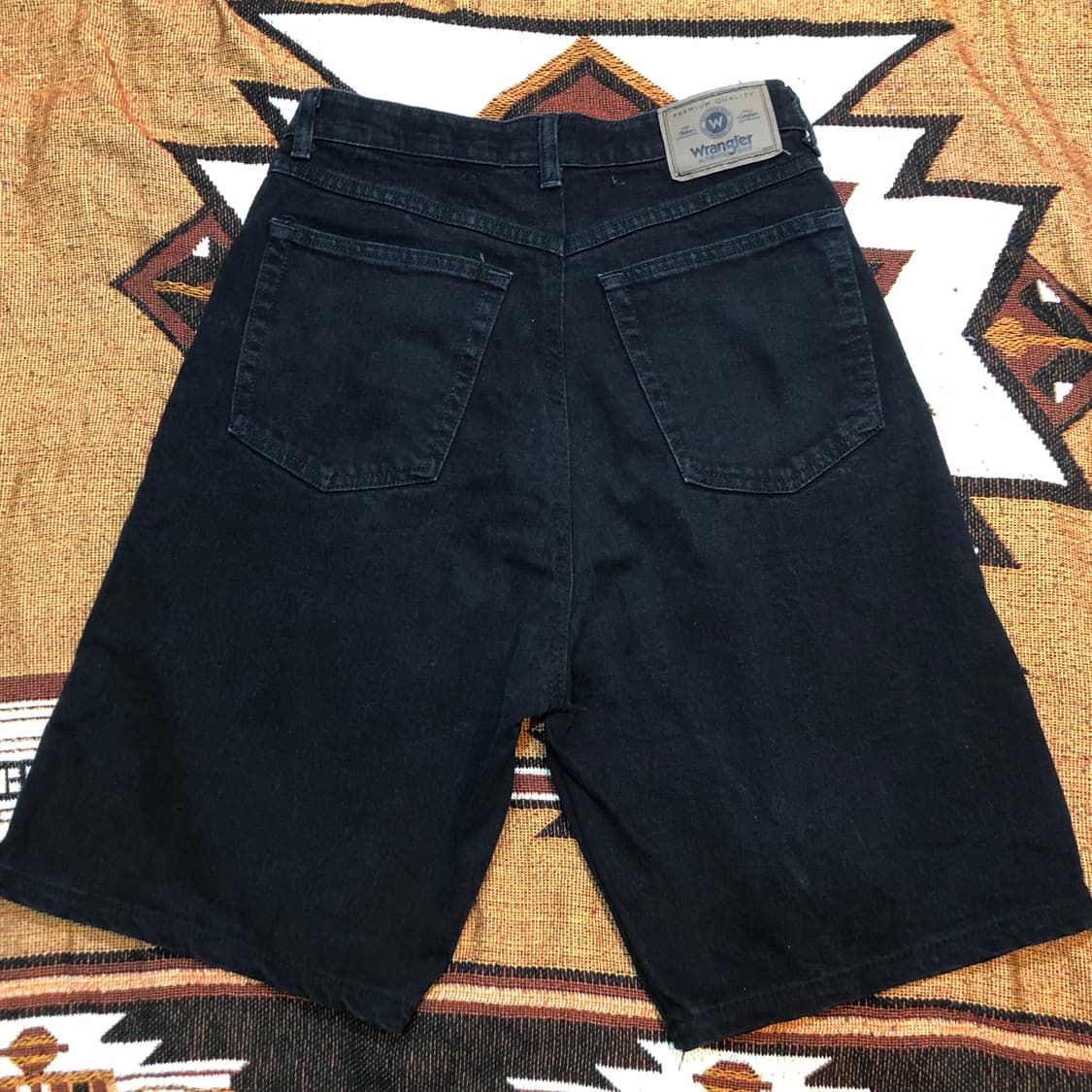 Wrangler black denim shorts 상품이미지5