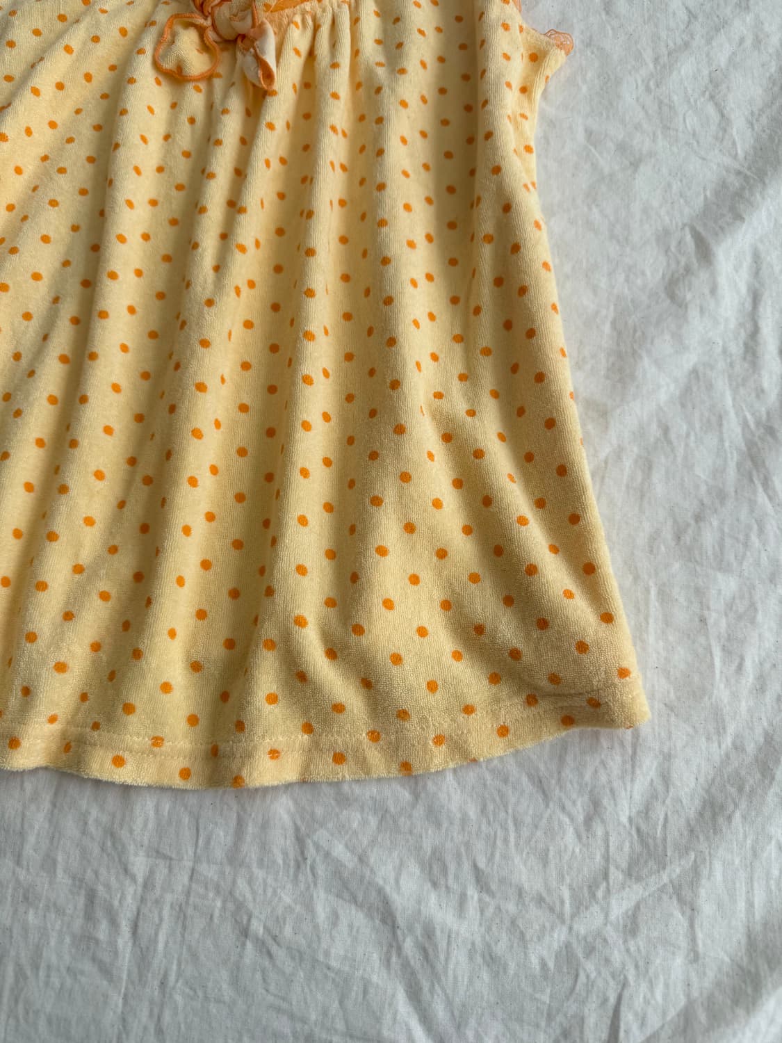 러블리 키치 하이틴 테리 슬리브리스 상품이미지3