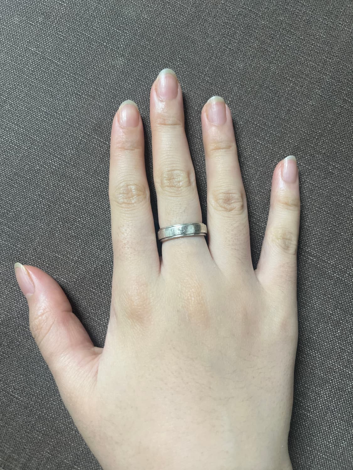 925 silver 피젯스피너 회전 은반지 상품이미지3
