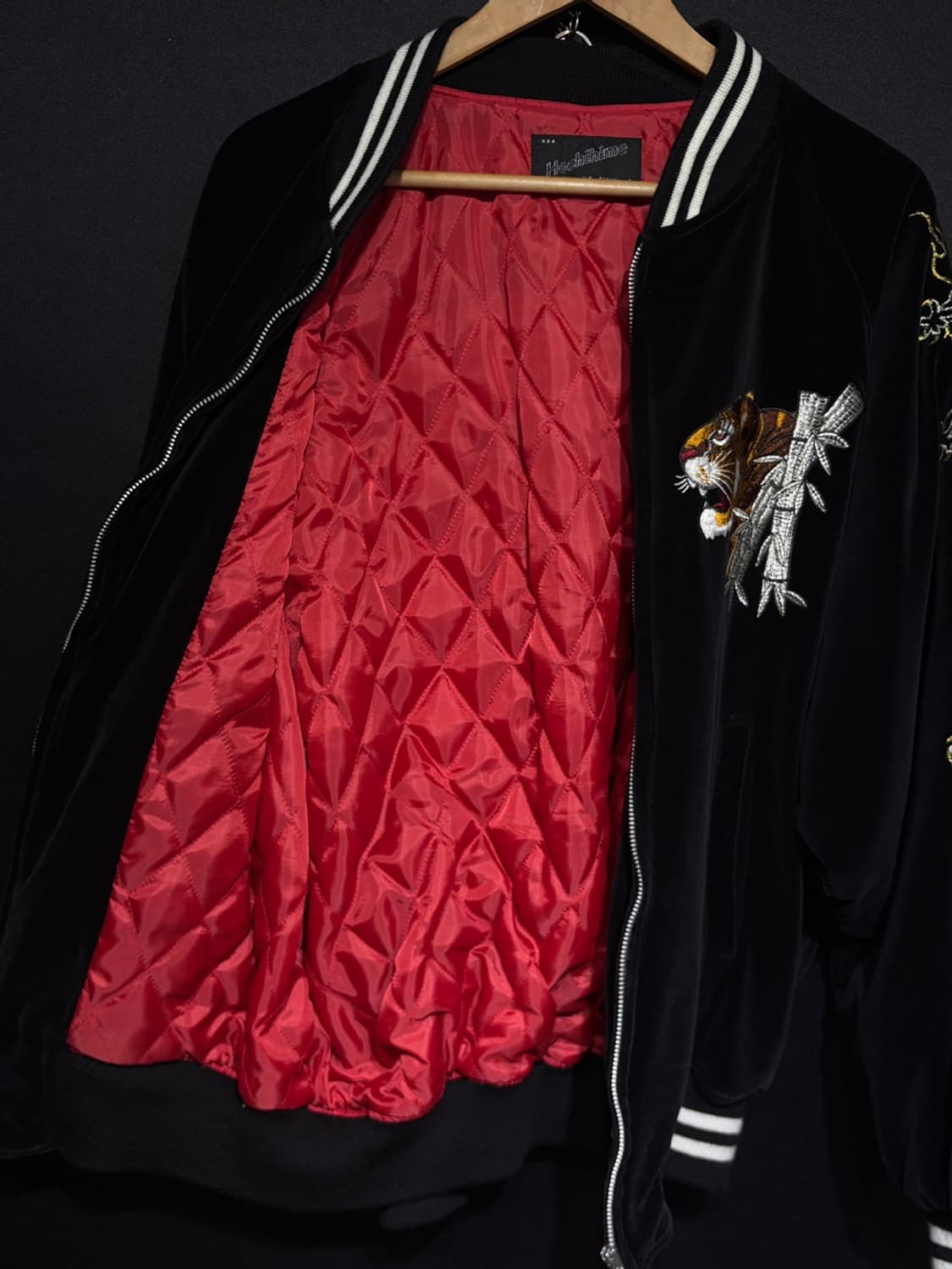 호시히메 호랑이 벨벳 스카쟌  상품이미지9