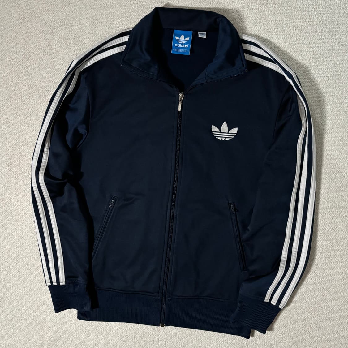 아디다스 구파이어버드 네이비 남흰 져지 상품이미지1