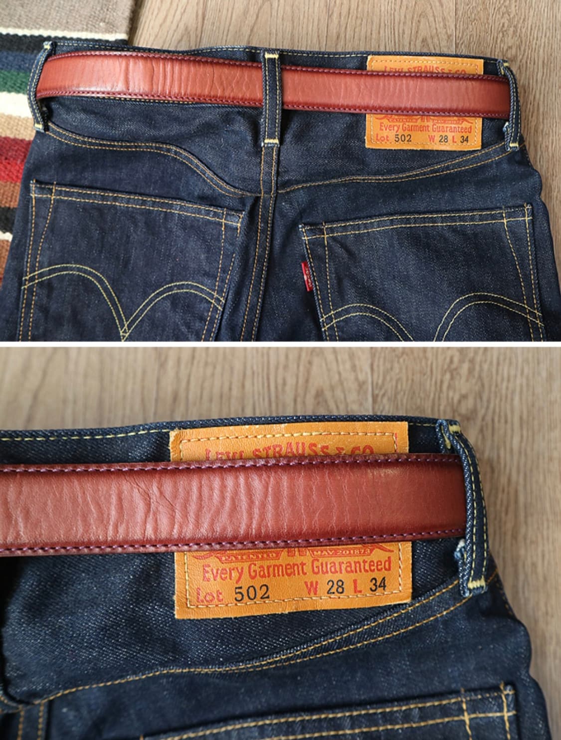 일본판 paul smith 폴 스미스 가죽벨트 25-28 상품이미지9