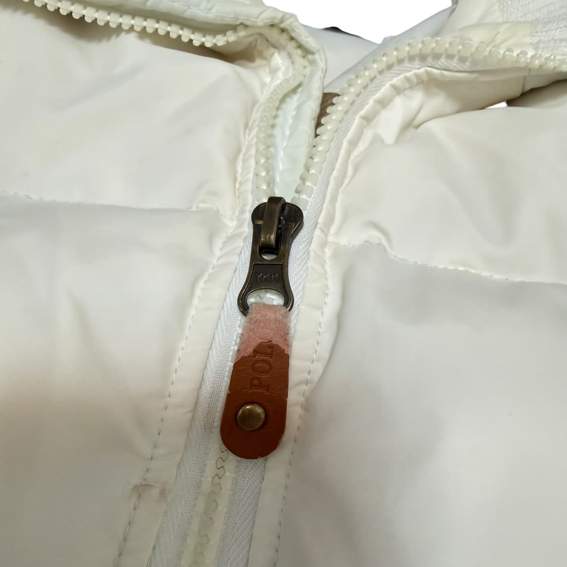 폴로 랄프로렌 빅포니 성조기 패딩 화이트 상품이미지5