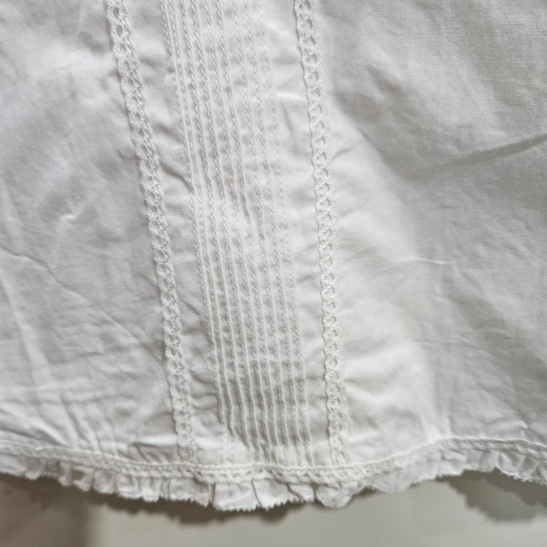 Pink House(핑크하우스) 코튼 프릴 블라우스 상품이미지8