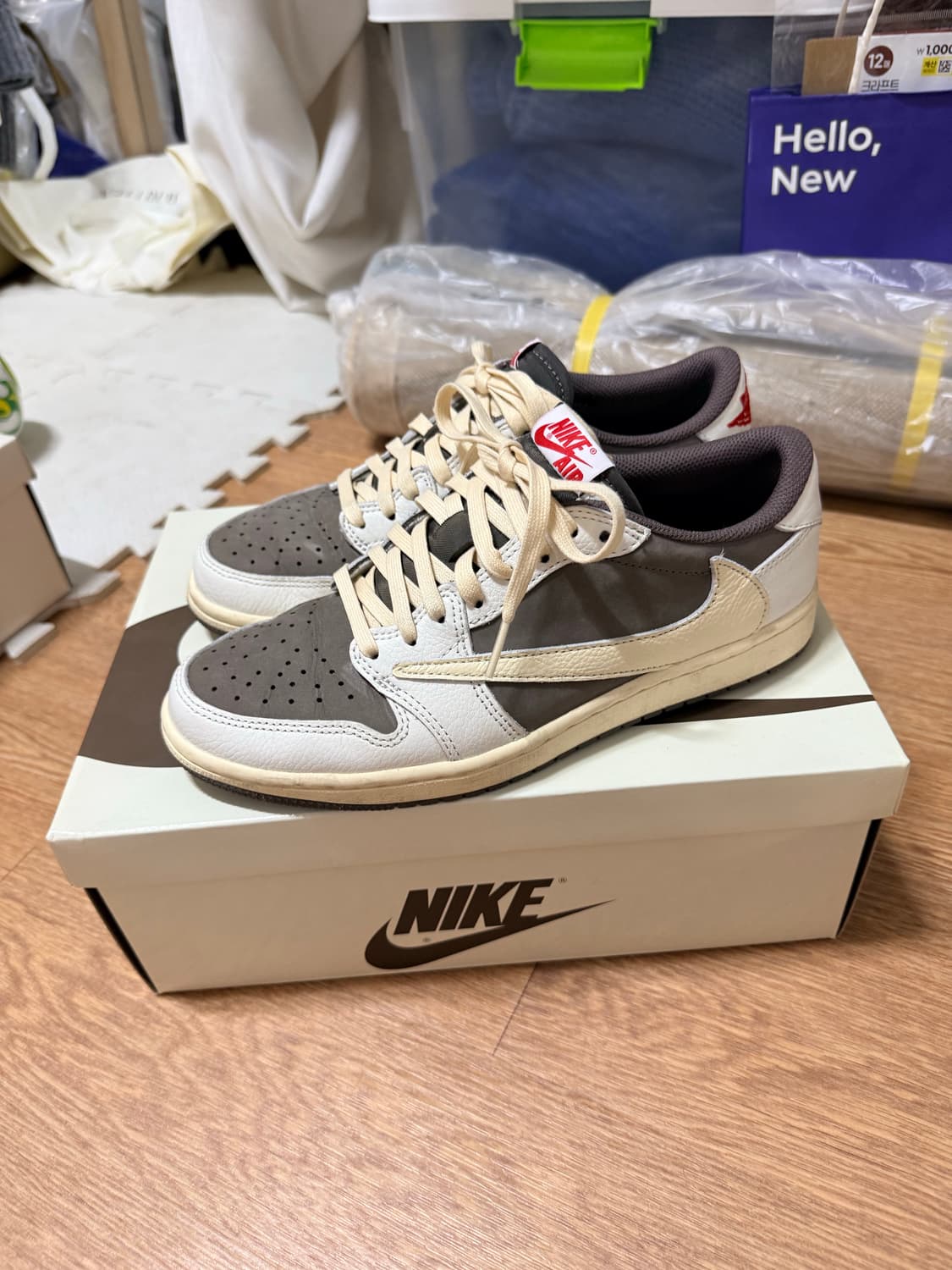 [255] 조던 1 x 트래비스 스캇 레트로 로우 OG SP 세일 앤 리 상품이미지3