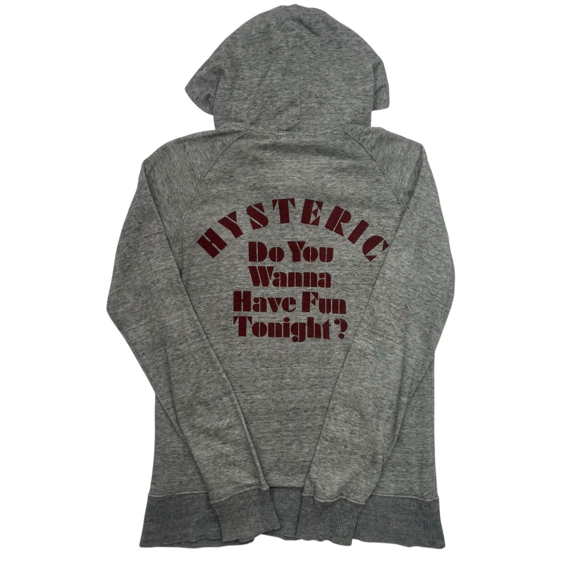 히스테릭 글래머 서클걸 그레이 후드집업 S 상품이미지4