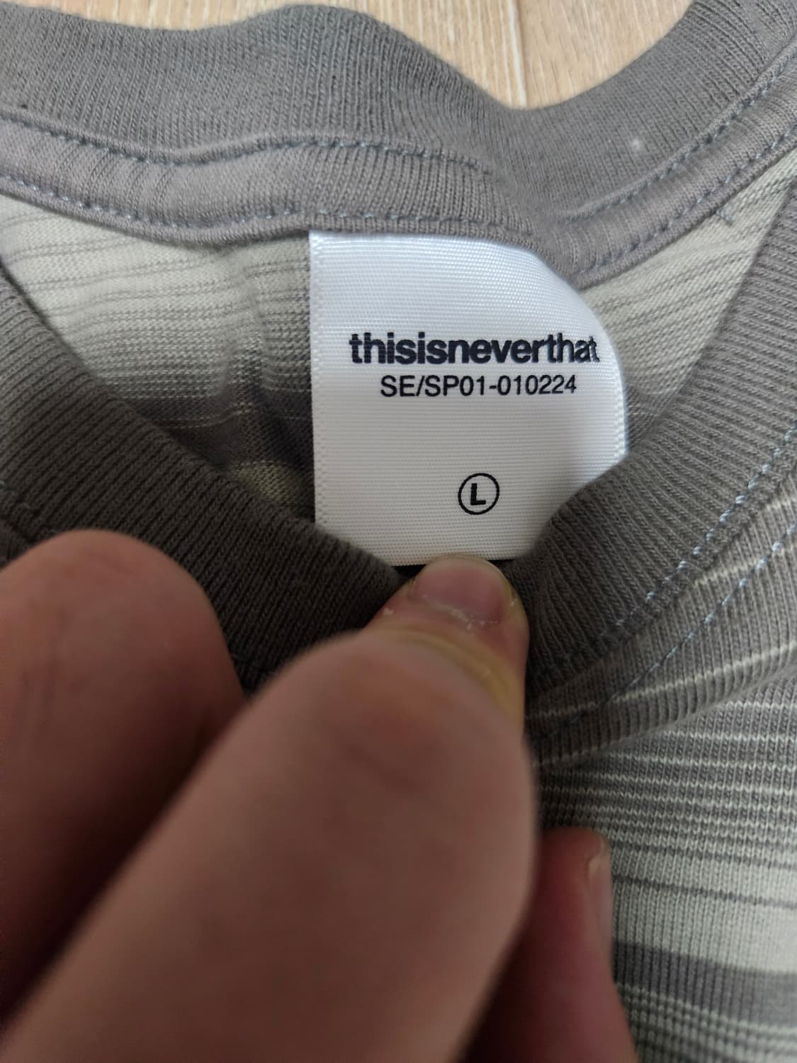 디스이즈네버댓 롱슬리브 L 상품이미지2