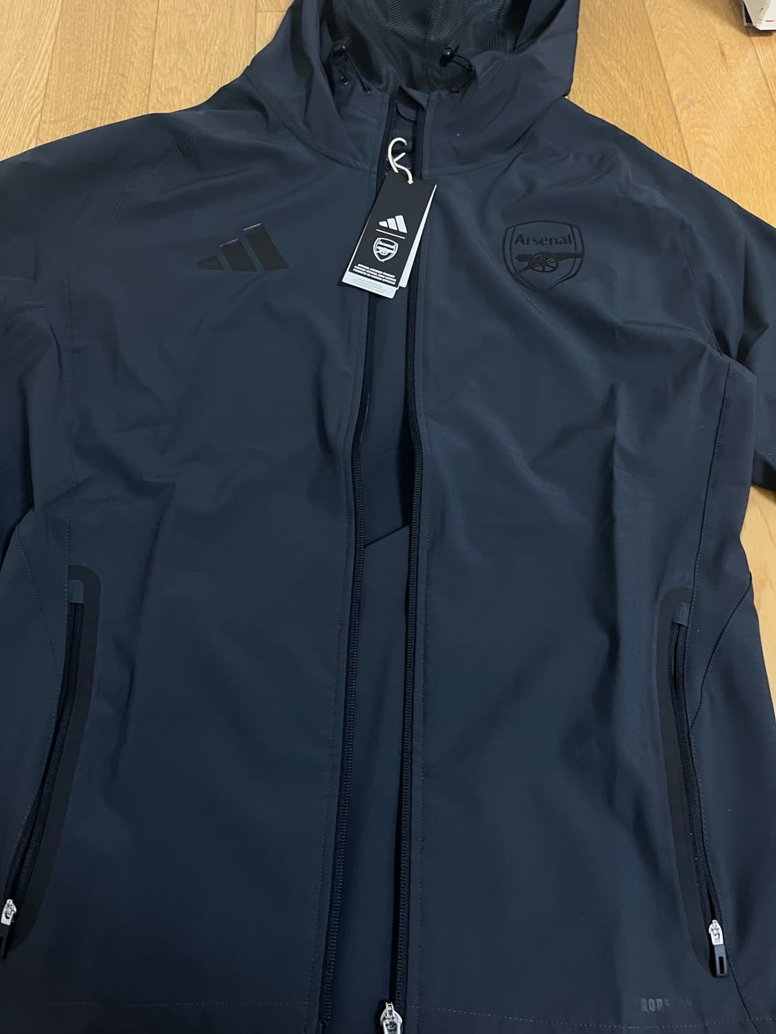 아디다스 아스날 바람막이티로 컴페티션 트래블 자켓 윈드브레이커 24/25 상품이미지2