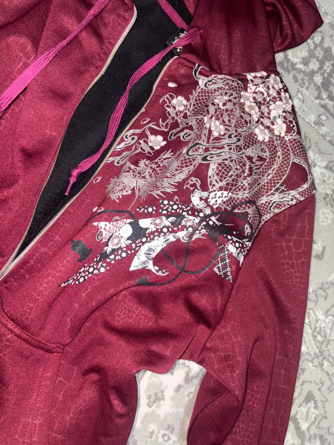 일본재패니즈 후드집업 상품이미지4