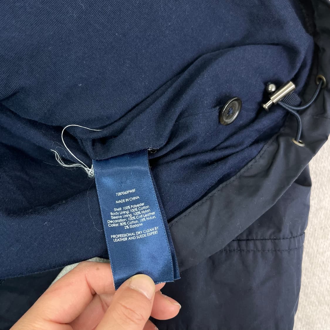 100 폴로 랄프로렌 나일론 폴리쉘 페리 자켓 상품이미지7