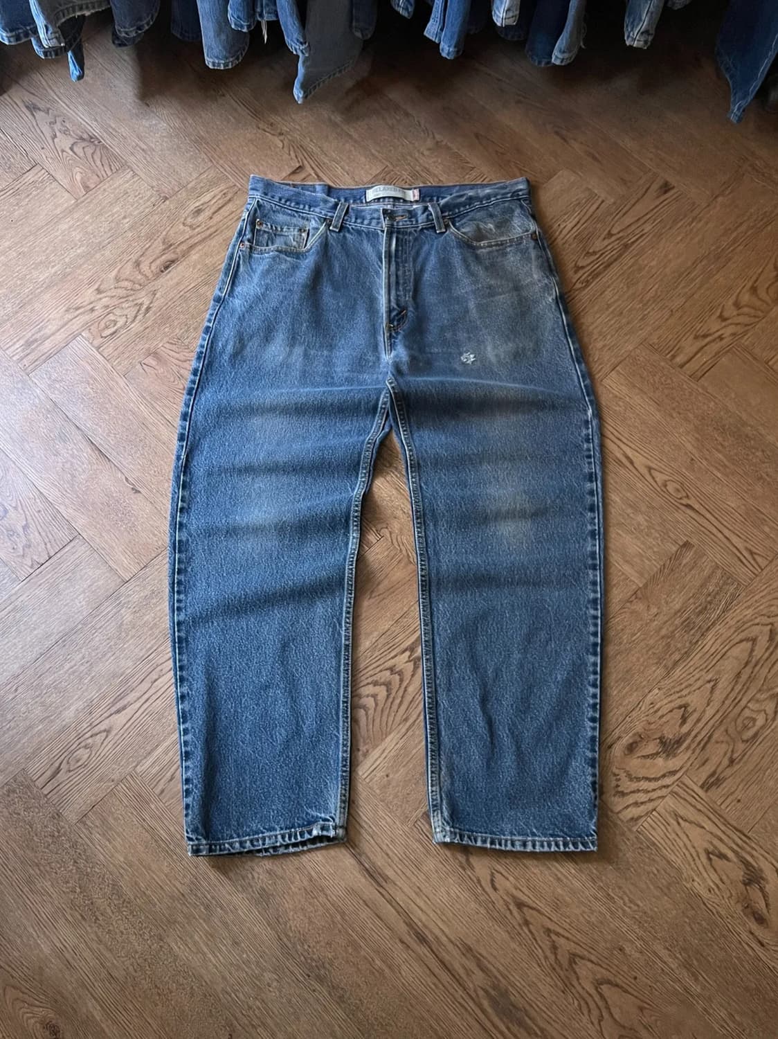 [36]00's 리바이스 USA 550 맥시코제 빈티지 워싱 데님 팬츠 상품이미지1